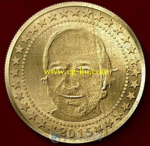 硬币雕刻制作包PS动作 Graphicriver Coin Creator Kit 12881677的图片1