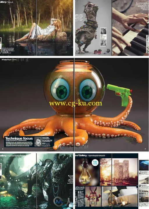 3D艺术家书籍杂志第86期 3D Artist Issue 86 2015的图片1
