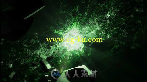 史诗级超级粒子三维Logo演绎动画AE模板 Videohive Epic Particles 3D Logo Formati...的图片1