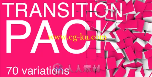 70组三维元素转存动画AE模板合辑 Videohive Transition Pack 70 10302805的图片1