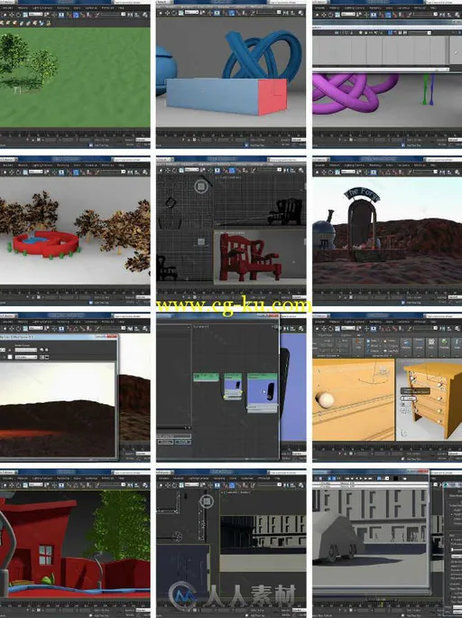 3dsMax中MentalRay照明渲染技术训练视频教程 Udemy Using Mental Ray in 3ds Max的图片1