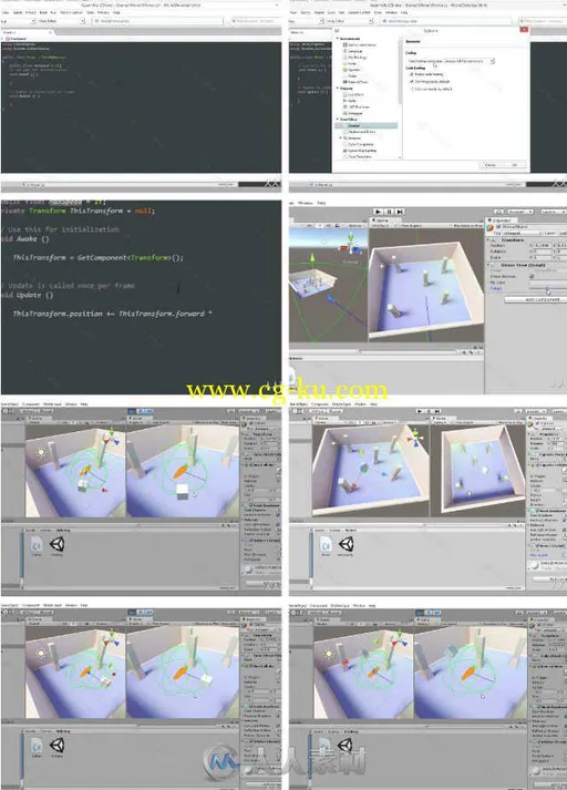 Unity 5中C#语言脚本游戏制作视频教程第一季 3DMotive Advanced C# in Unity 5 Vol...的图片1