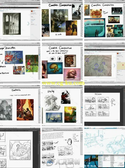 创意插画绘制技巧解析视频教程 SVS Creative Composition的图片1
