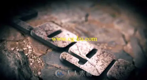 3D金属石头质感Logo演绎动画AE模板 MOTIONARRAY 3D Metallic Stone Logo Revea的图片1