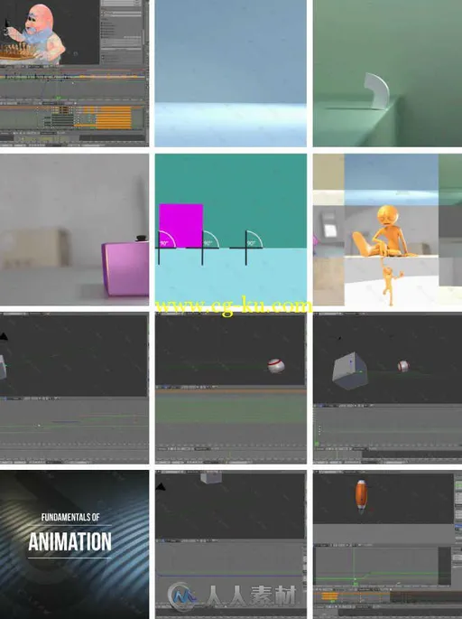 Blender动画基础原理训练视频教程 CGCookie Fundamentals of Animation的图片1