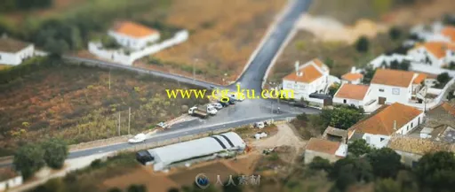 延时摄影小镇高清实拍视频素材的图片3