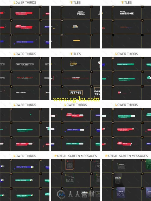 100组超实用标题动画AE模板合辑 Videohive 100+ Universal Video Elements Pack 14...的图片2