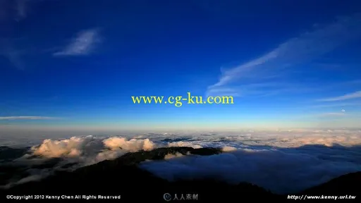 延时摄影大霸尖山篇高清实拍视频素材的图片2