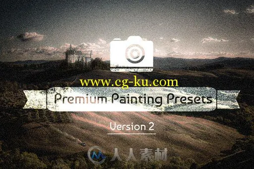 10组精美绘画表现特效PS动作合辑第二版Graphicriver 10 Painting Presets - V2 61...的图片1