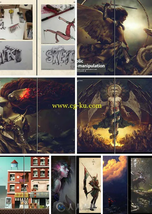 2DArtist概念艺术设计杂志2016年3月刊 2DARTIST MARCH 2016的图片1