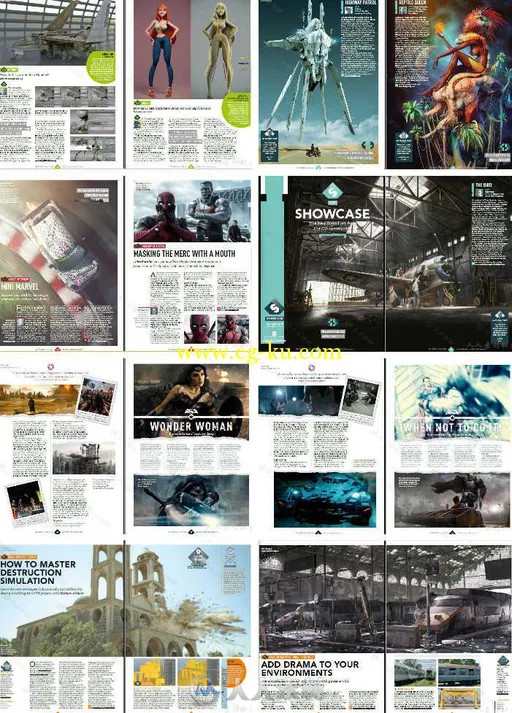 3D世界艺术杂志2016年5月刊 3D WORLD MAY 2016的图片1
