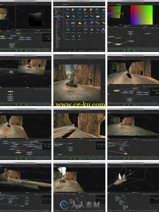 Fusion高级3D合成技术训练视频教程 cmiVFX Fusion Advanced 3D Compositing Techni...的图片1