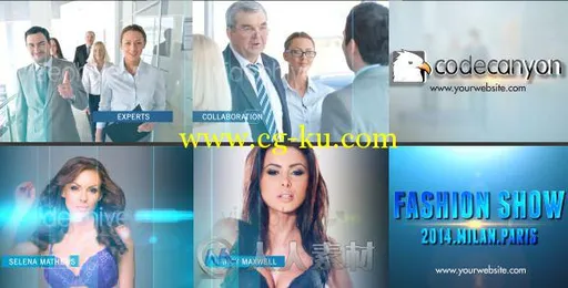 炫光主题多用途展示动画AE模板 Videohive Slider Opener-Multi Purpose 8205759的图片2