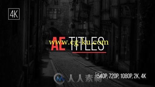 50组可制定标题动画AE模板合辑 Videohive AE Titles 15131143的图片1