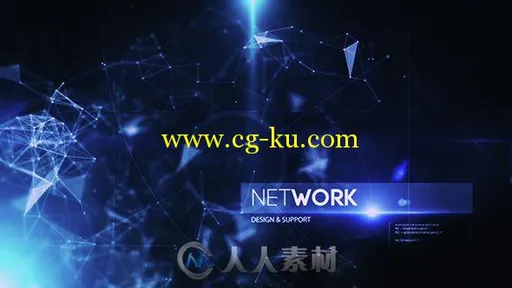 梦幻启示录科技片头动画AE模板 Videohive Plexus Inspire Corporate Tech Intro 15...的图片2