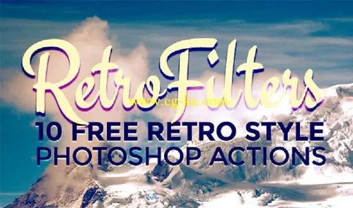 10种复古风格照片调色PS动作10.Retro.Style.Photo.Effect.PS.Actions的图片1