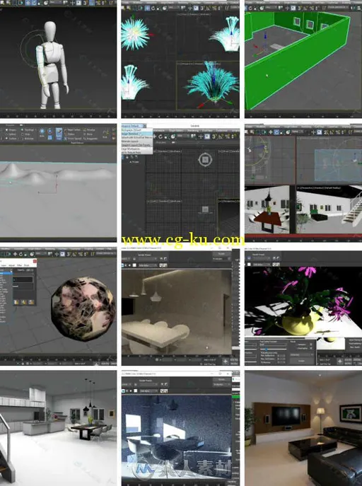 3dsMax 2017全面核心训练视频教程 Lynda 3ds Max 2017 Essential Training的图片1