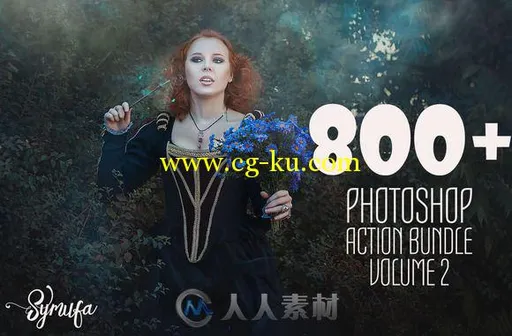 700种图像调色预设第二辑PS动作700 Photoshop Action Bundle 2的图片1