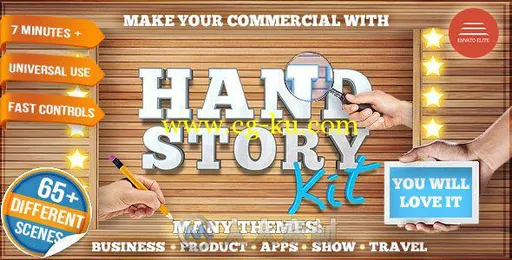 超级生活细节演绎推广动画AE模板合辑 Videohive Hand Story Kit Professional Expl...的图片2