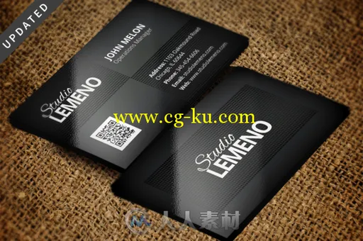 2款创意名片PSD模板CM - Cretive Business Card 2 638002的图片1