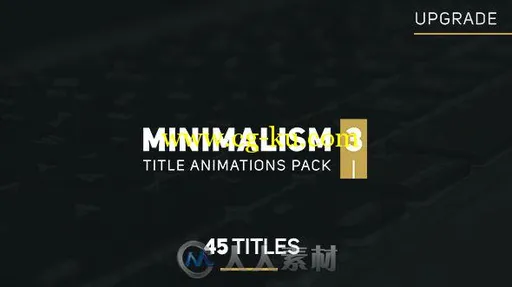 45组极简实用风格标题动画AE模板 Videohive Minimalism 3 14588541的图片1