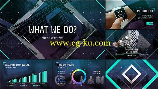 未来派科技公司宣传动画AE模板 Videohive Business of the Future Modern Corporat...的图片2