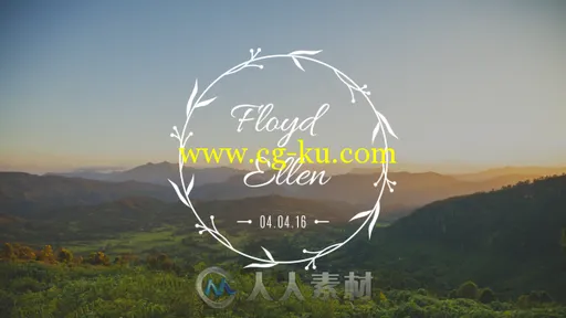 30组唯美婚礼婚庆标题动画AE模板合辑 Videohive 30 Wedding Titles 15792528的图片1