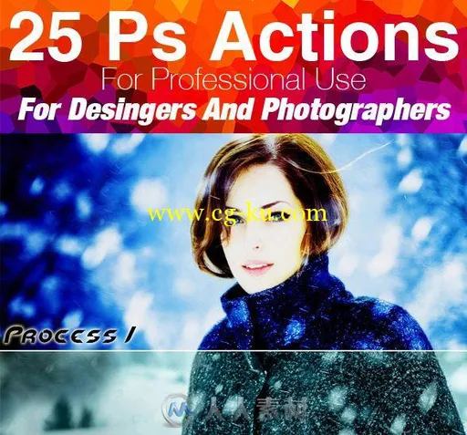 25款靓丽美女照片调色PS动作25 Ps Actions 8899522的图片1
