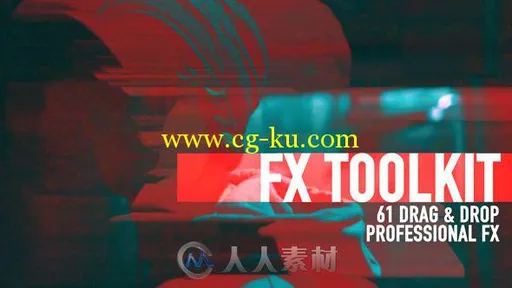 61个强大的图片视频画面故障特效预设脚本videohive FX ToolKit 8645504的图片1