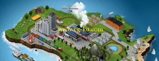 3D Map Generator GEO三维地图特效生成器PS插件预设 3D MAP GENERATOR GEO FOR ADO...的图片2