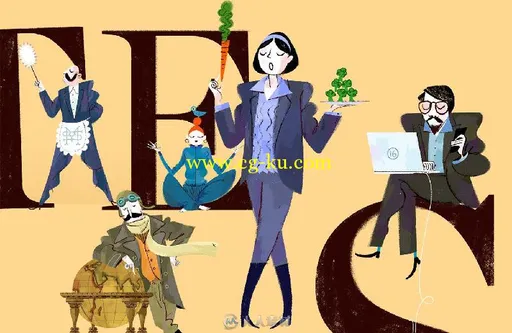 Editorial Illustrations -矢量绘画展示的图片14