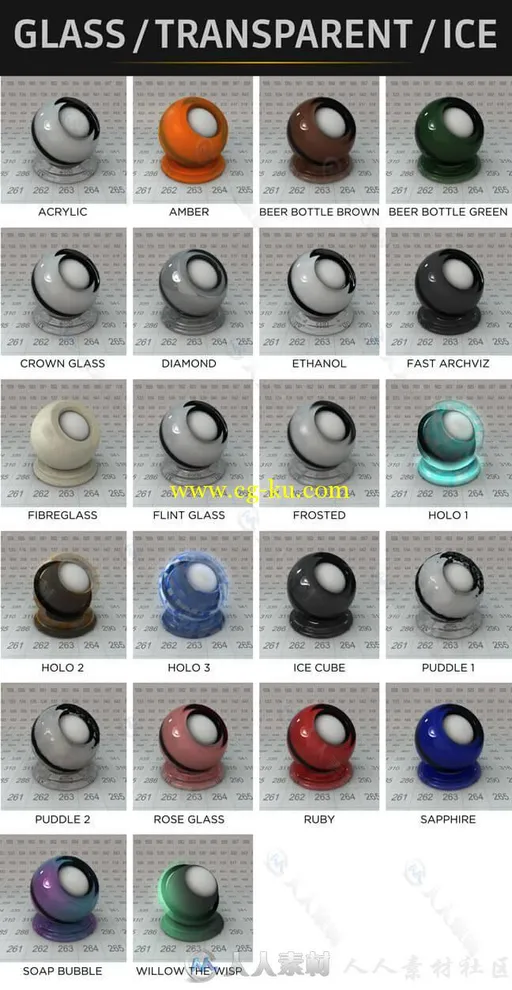 340组丰富C4D材质纹理合辑 THE PIXEL LAB PROCEDURAL MATERIAL PACK CINEMA 4D的图片4