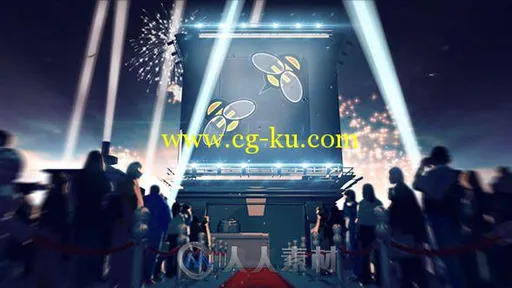2合一大气电影标志LOGO演绎AE模板Cinematic Logo (2 in 1)的图片2