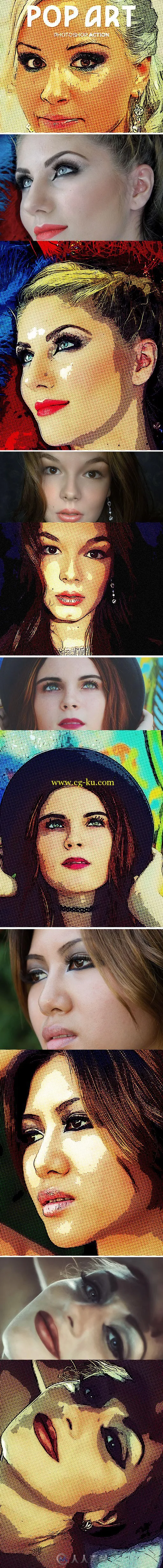 流行艺术绘画PS动作GraphicRiver - Pop Art 16131511的图片2