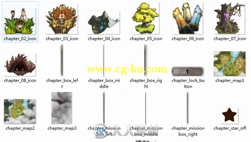 龙王之战手游游戏美术资源素材UI图标界面的图片4