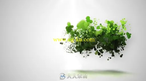 8个时尚粒子特效的文字标题标志LOGO演绎AE模板Logo Particle Intro (8in1)的图片1