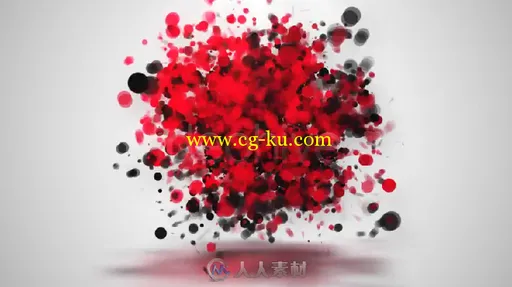 8个时尚粒子特效的文字标题标志LOGO演绎AE模板Logo Particle Intro (8in1)的图片3