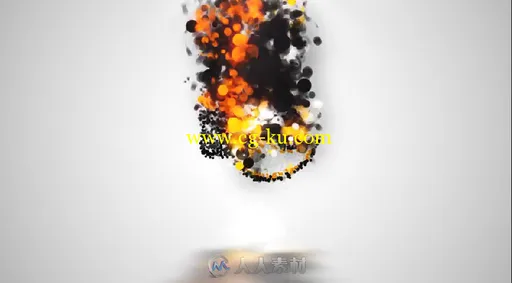 8个时尚粒子特效的文字标题标志LOGO演绎AE模板Logo Particle Intro (8in1)的图片4