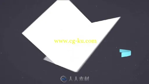 4K 动感时尚创意文字字幕标题标志LOGO演绎AE模板4K Logo Flip 11409522的图片2