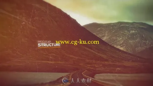 3D视觉差异图片照片相册动画AE模板Cinematic Slideshow 15982522的图片2