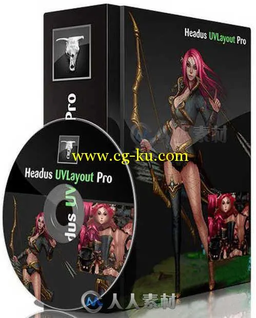 Headus UVLayout UV分拆软件V2.09.04版 HEADUS UVLAYOUT PRO 2.09.04 WIN MAC的图片3