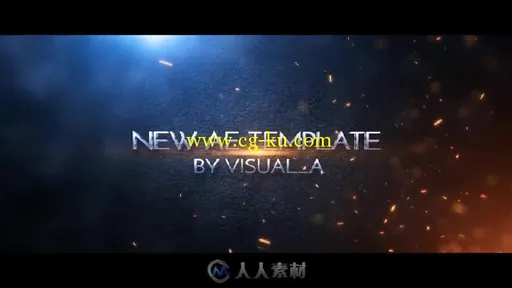 黑色金属文字字幕标题动画AE模板 cinematic-trailer-titles-v2的图片2
