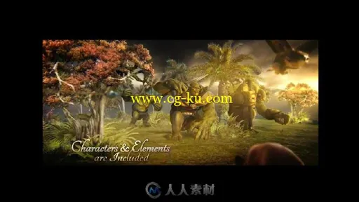 3D场景创建工具包预设脚本AE模板 3D Scene Creator Kit的图片1