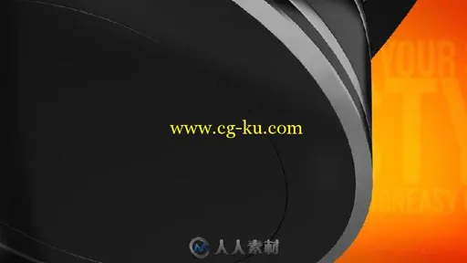 8个时尚电视节目风格的标志LOGO演绎AE模板 Transitions的图片3