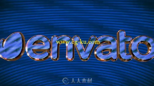3D电视节目标志LOGO演绎AE模板 Arcade Lights Logo的图片3