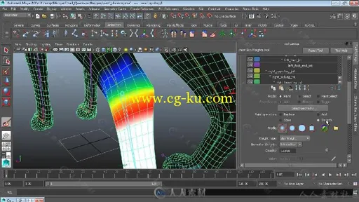 Maya四足动画骨骼动画视频教程第一季 3DMOTIVE QUADRUPED RIGGING IN MAYA VOLUME 1的图片3