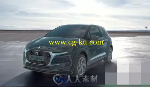 水上行驶-DS3 汽车广告特效制作解析的图片1