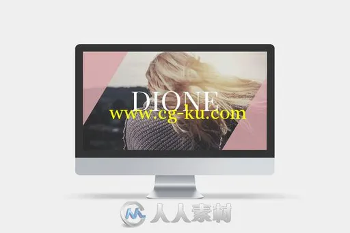 照片展示主题风格PPT模板Dione_PowerPoint_Template的图片1
