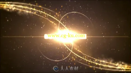 6个漂亮的粒子文字标志LOGO演绎AE模板 Particle Logo Reveal Pack 6in1的图片1