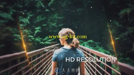 3D 时尚视觉差图片照片相册动画AE模板 Inspirational Slideshow 14261553的图片2